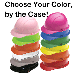 colored hard hats